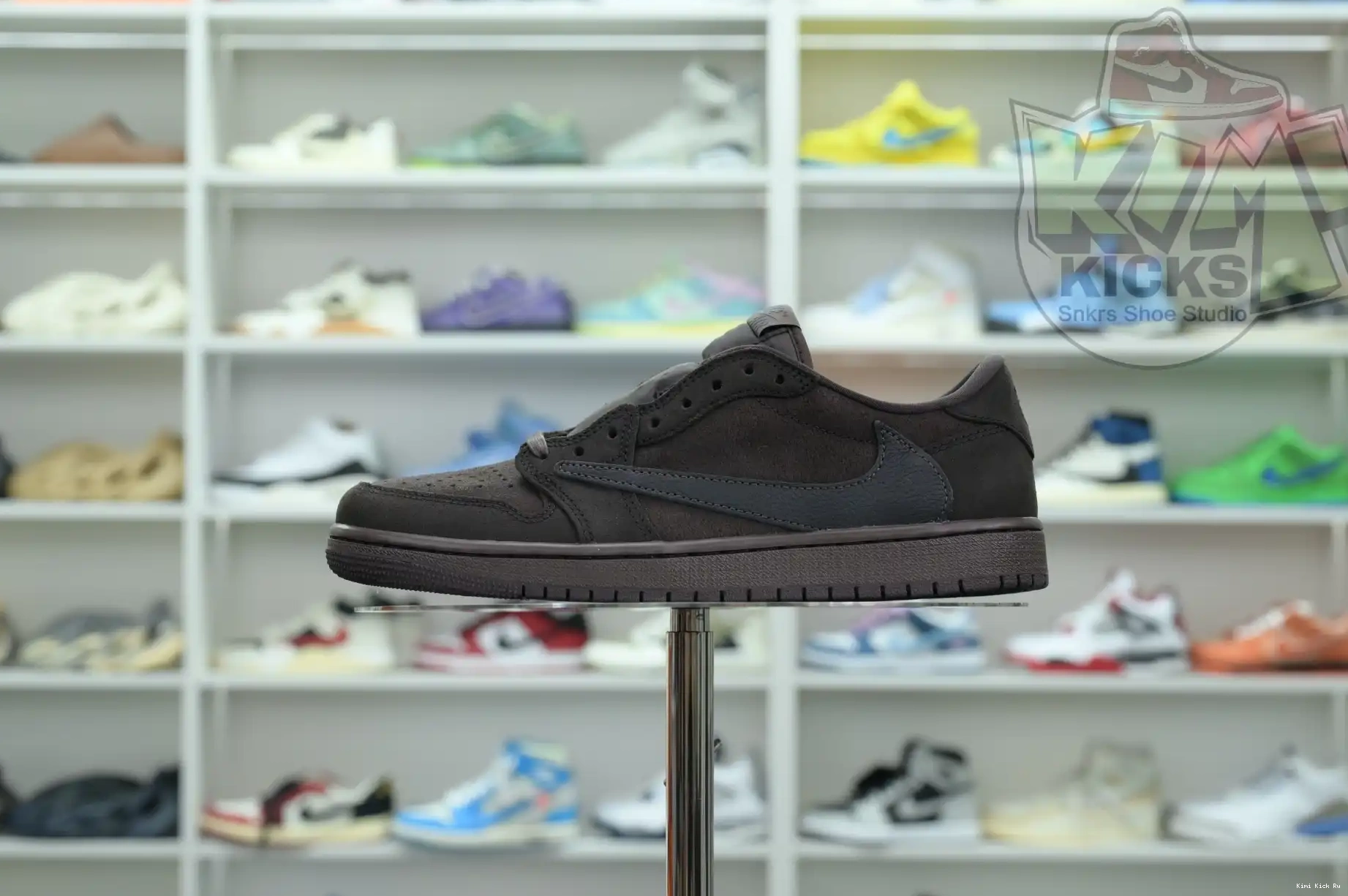 OG“Velvet Air Scott Jordan Brown” Jordan Low 1 Travis x Kimikick 0704